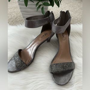 Style & Co Silver Sparkly Evening Shoes Size 8 Medium